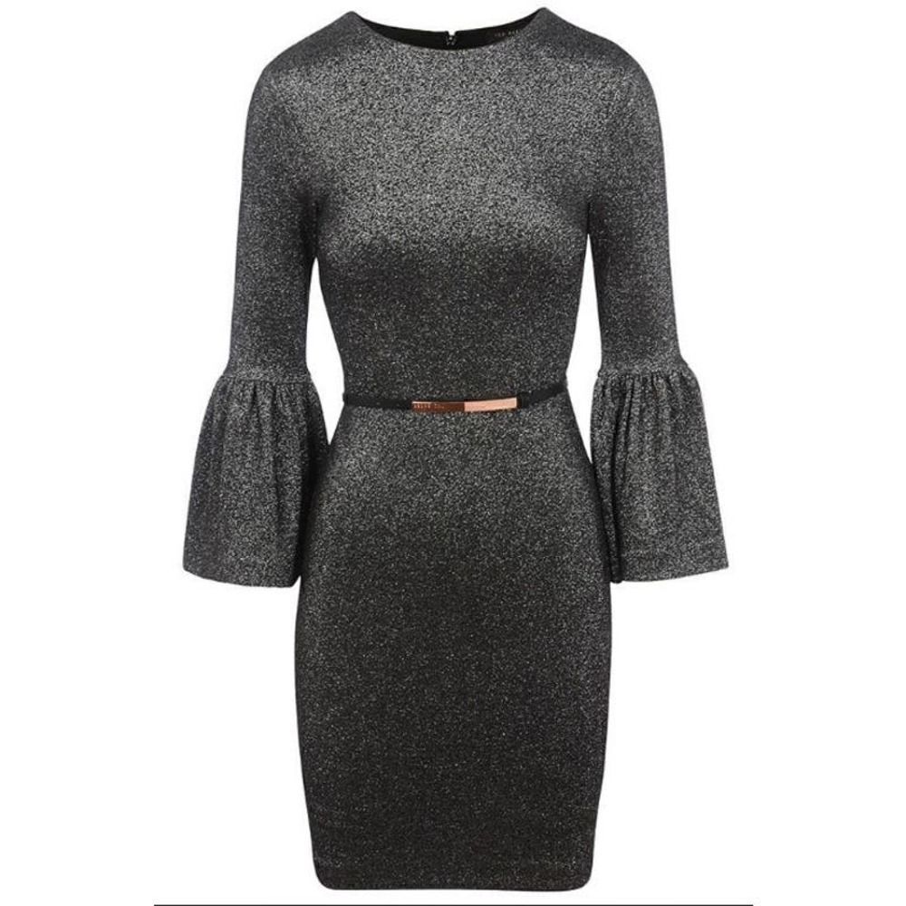 Ted Baker Hanneh Shimmer Dress NWT Sz. 1 (US 4)